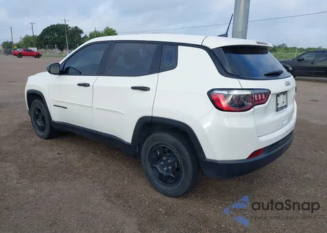 2021 Jeep Compass Sport Fwd из США, поврежденный, VIN 3C4NJCAB0MT518641